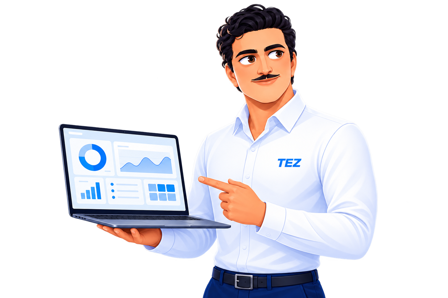 Mr TEZ mascot guide